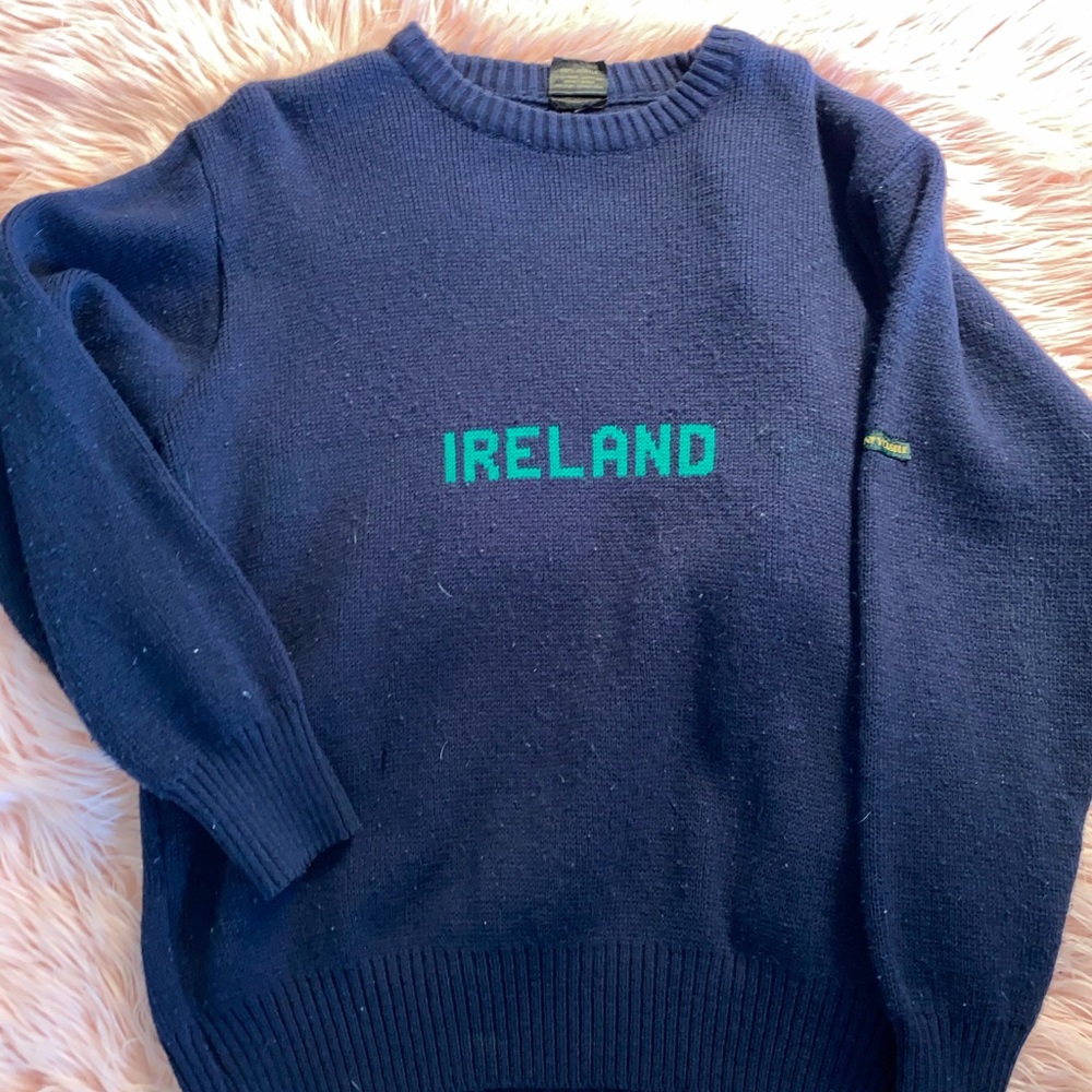Ireland vintage knit sweater